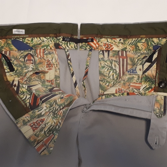 PT01 grey stretch cotton chinos 48IT 32US - Picture 5 of 6